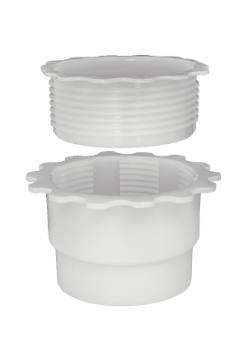 DWD IM0023800.PNG Passage de plafond/mur pour un montage facile des bouches d’extraction-insufflation dans les faux plafonds, DN 100 ou DN 125