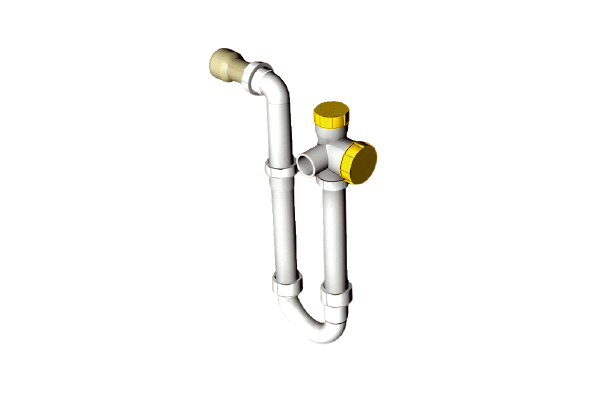 KSI-Ü IM0023854.PNG Siphon spécial côté refoulement avec siphon anti-odeurs supplémentaire (boule)