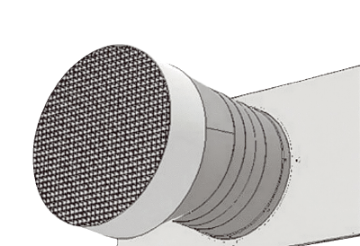 WSG IM0023943.PNG Plastic external grille for ventilation and air extraction for PP+