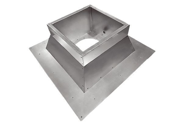 SOFI v 35 IM0024043.PNG Insulated flat roof socket for installation of roof fans, galvanised, DN 350