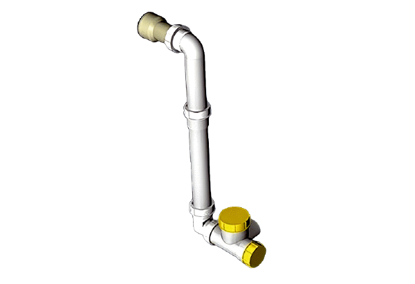KSI-S IM0024165.PNG Siphon spécial côté aspiration pour le drainage des appareils de traitement d'air CTA en zone de dépression