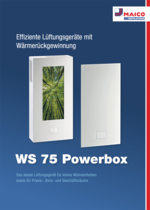 Effiziente Lüftungsgeräte mit Wärmerückgewinnung