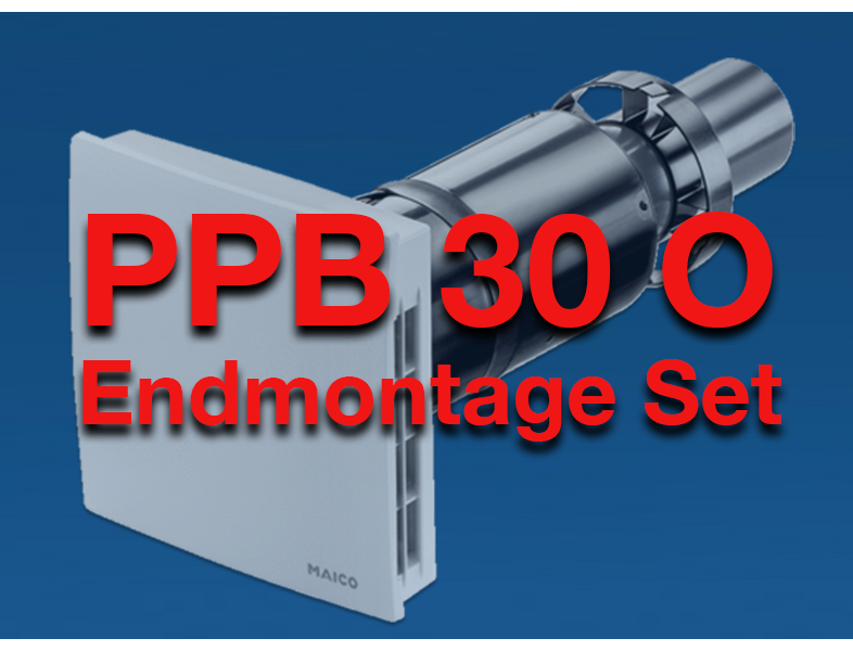 Badlüfter PPB30O von MAICO Ventilatoren - Endmontage Set
